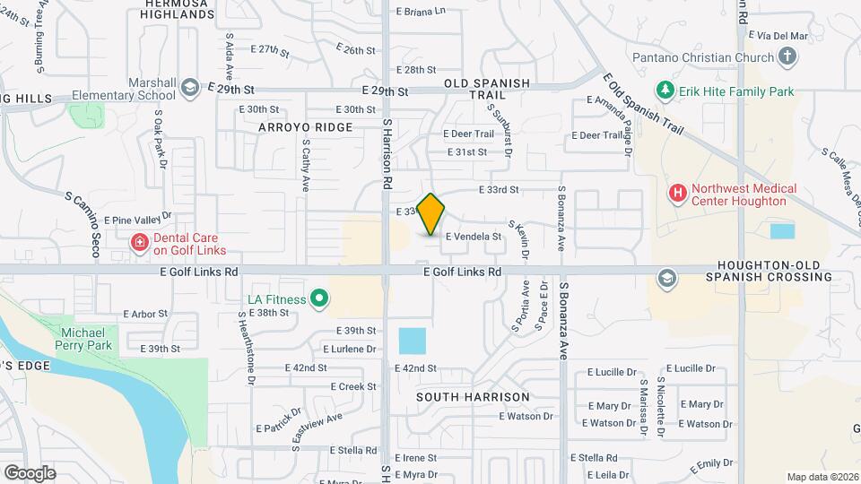 9598 E Vendela St Mapa y Detalles de la Ubicación