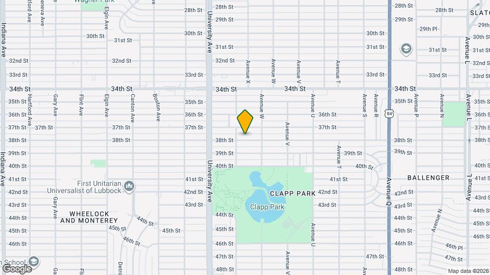 2316 38th St Map and Location Details