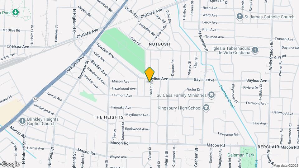 1373 Salem St Map and Location Details