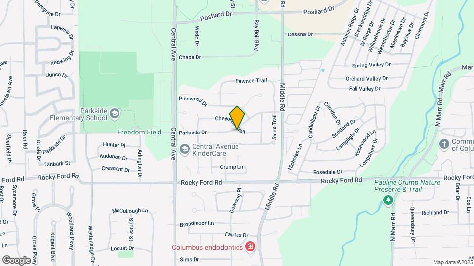 2047 Parkside Dr Map and Location Details