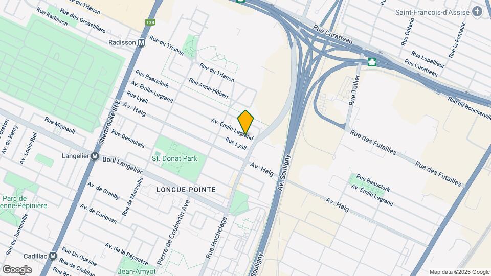 2530 Emile Legrand Av Map and Location Details