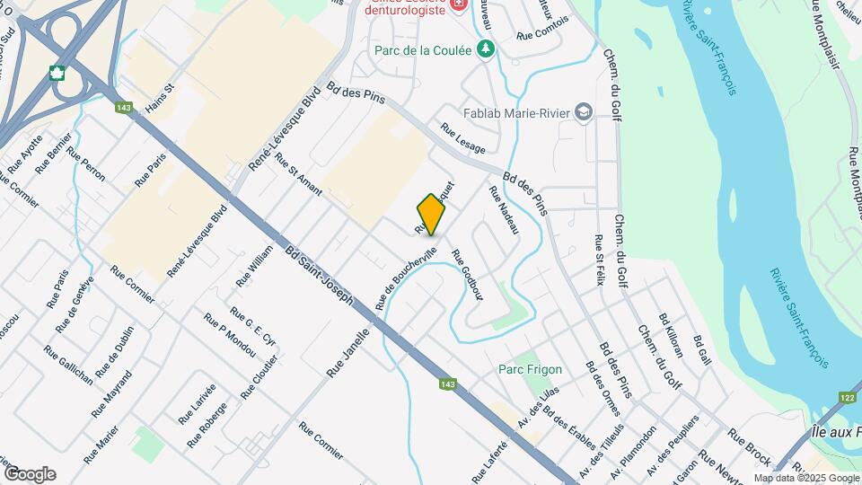 725-755 De Boucherville Rue Map and Location Details