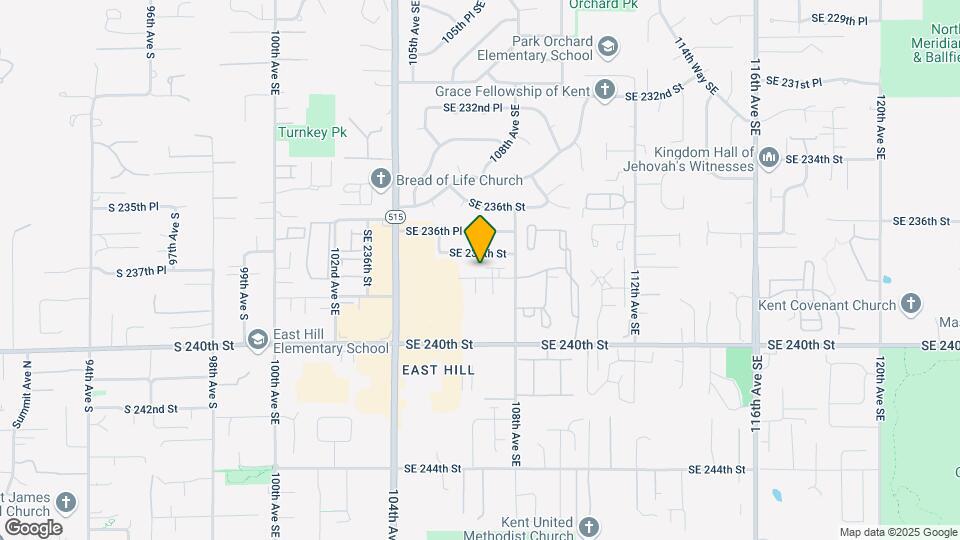 10626 SE 238th St Mapa y Detalles de la Ubicación