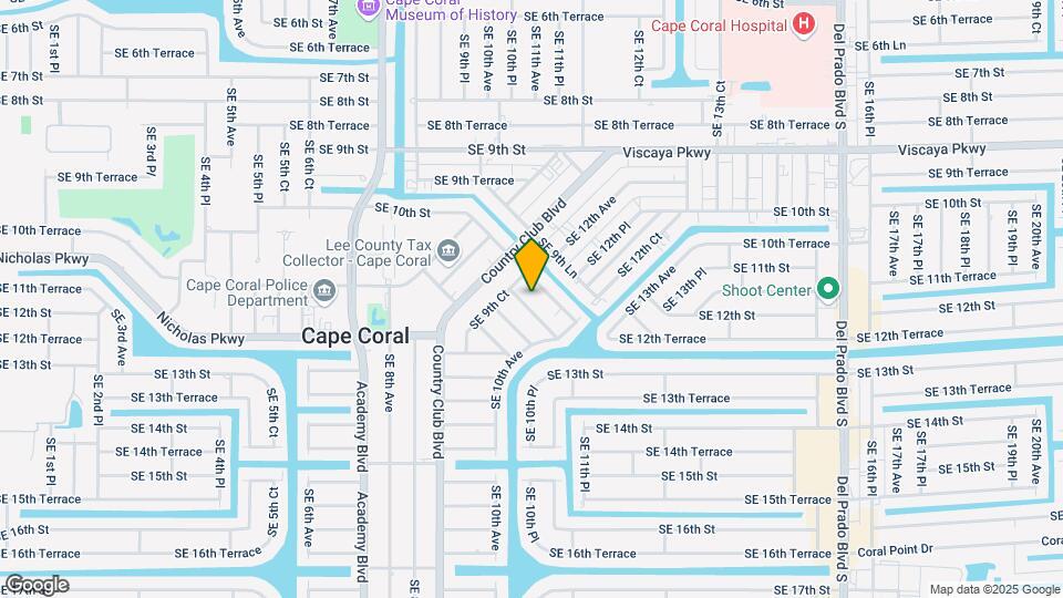 1027 SE 11th St Map and Location Details
