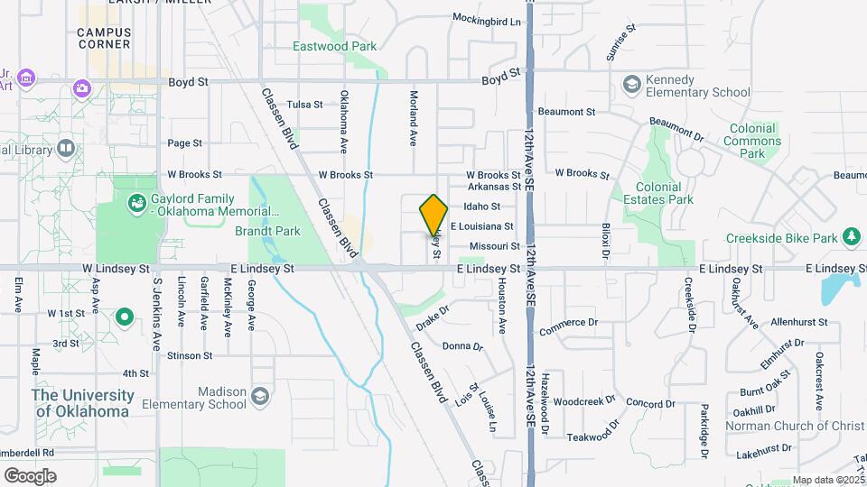 2019 Delaware Ln Map and Location Details