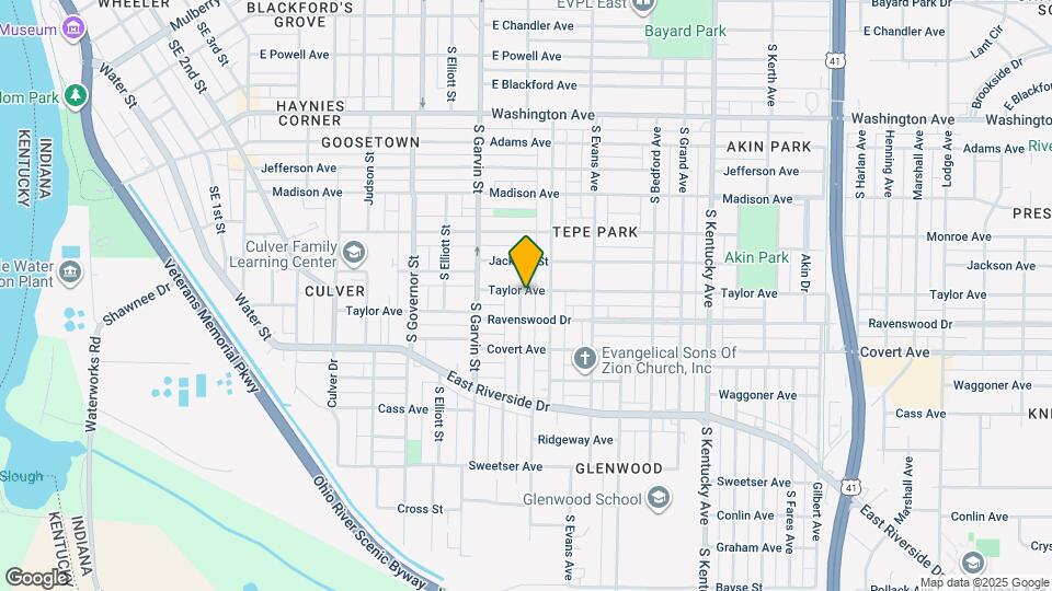 1500 S Morton Ave Map and Location Details