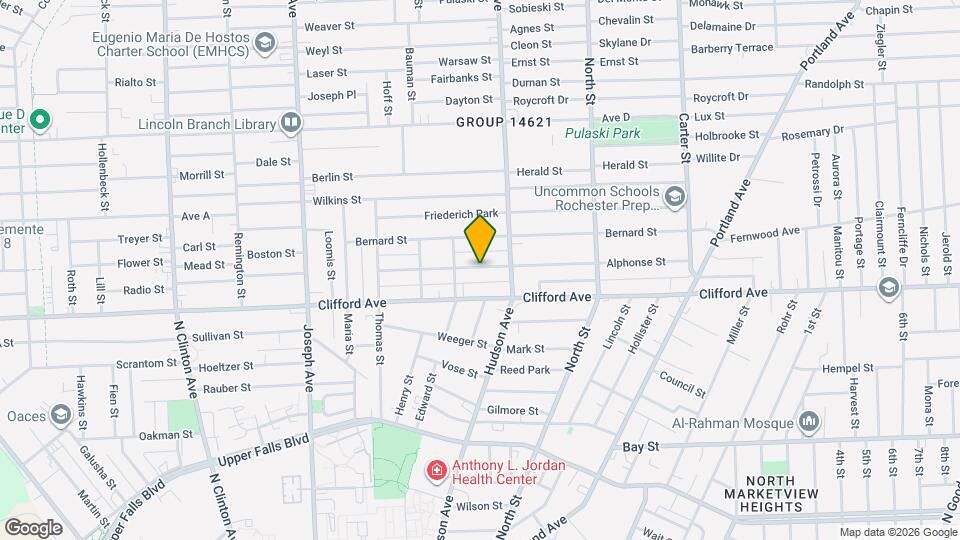 153 Alphonse St Map and Location Details