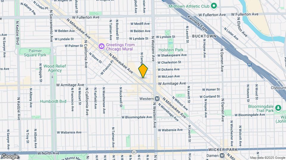 1965 N Campbell Ave Map and Location Details