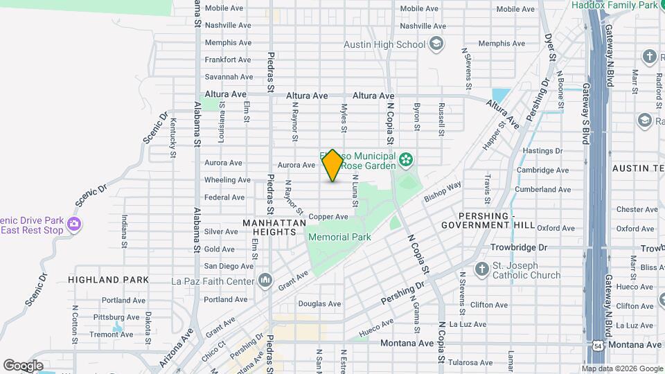 3116 Wheeling Ave Map and Location Details