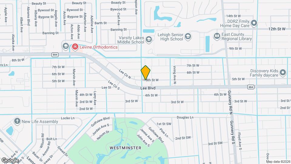 4807 5th St W Map and Location Details