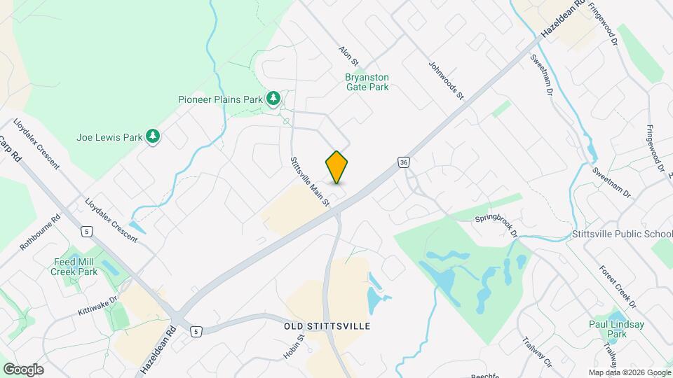 1111 Stittsville Main St Map and Location Details