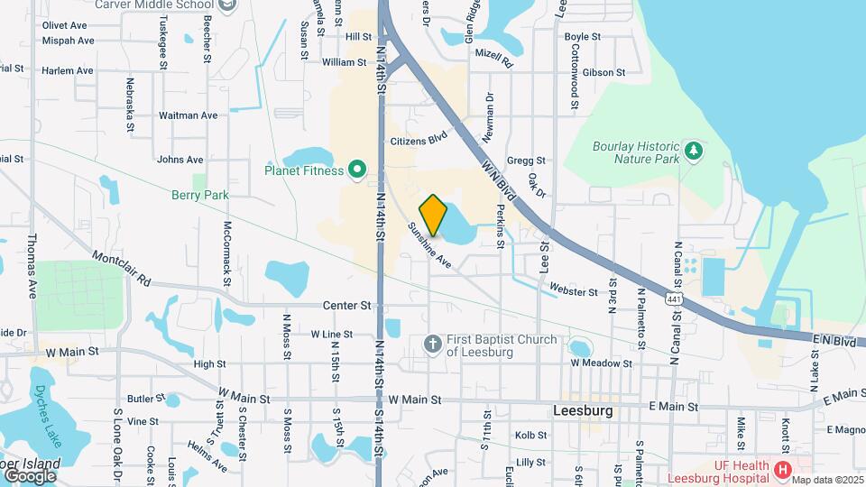 1220 Sunshine Ave Map and Location Details
