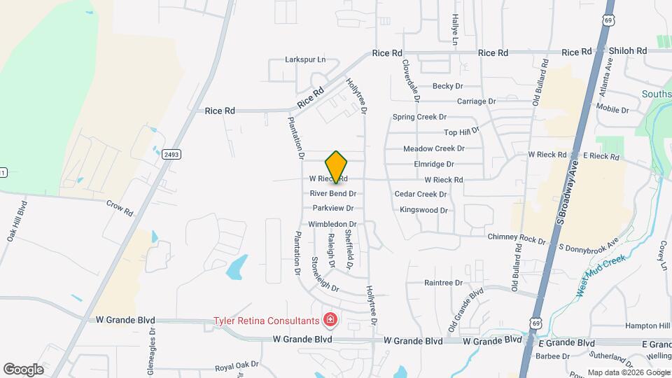 1221 River Bend Dr Map and Location Details