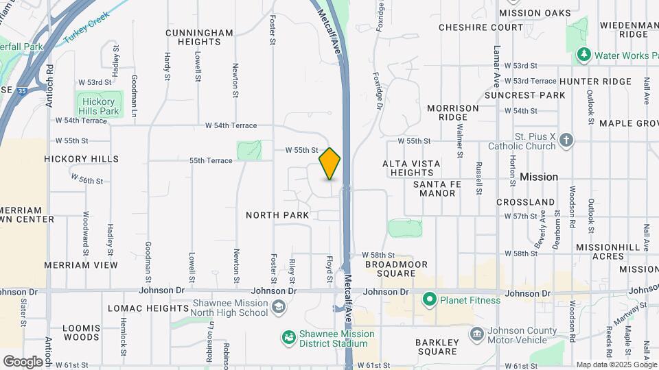 5600 Floyd St Map and Location Details