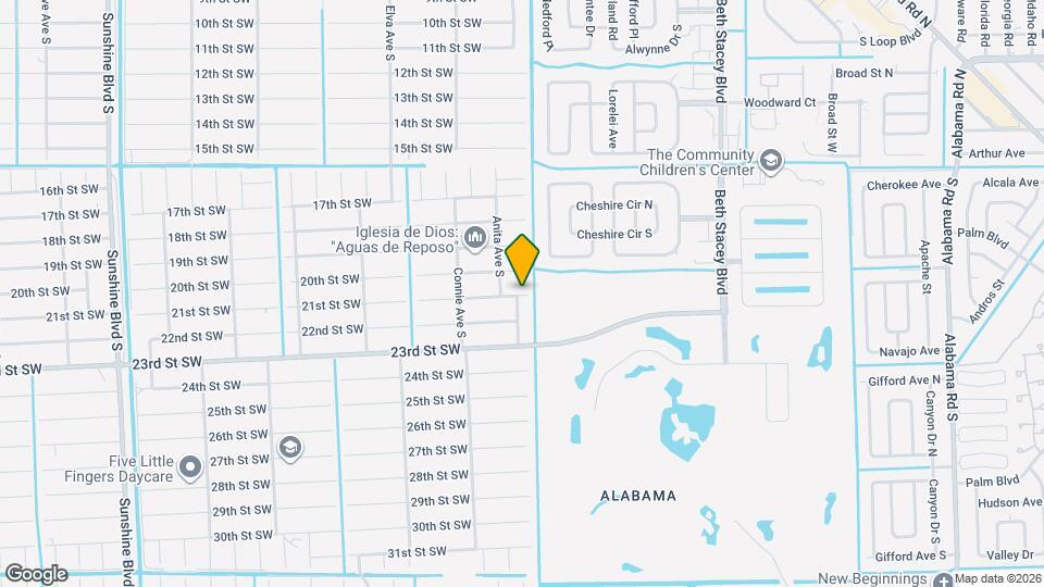 2502 21st St SW Map and Location Details