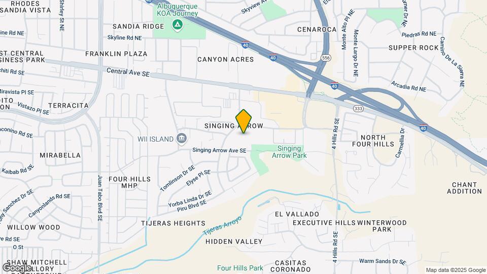 Manzano Vista Mapa y Detalles de la Ubicación