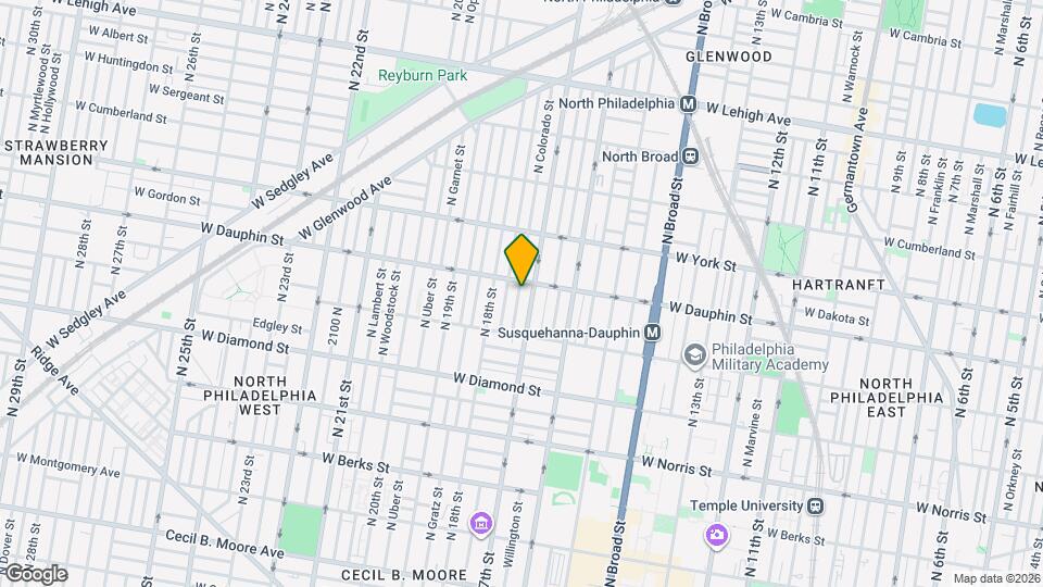 2261 N Colorado St Map and Location Details