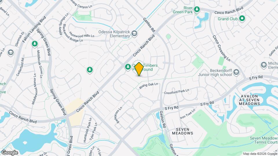 5110 Shadow Breeze Ln Map and Location Details