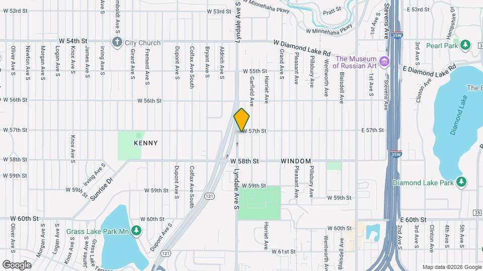 5705 Lyndale Ave S Map and Location Details