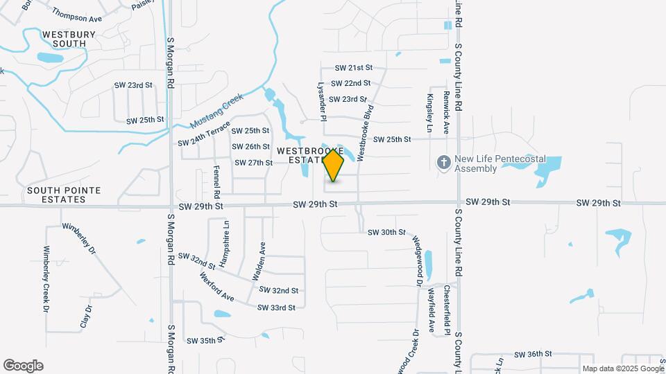 9321 SW 28th St Map and Location Details