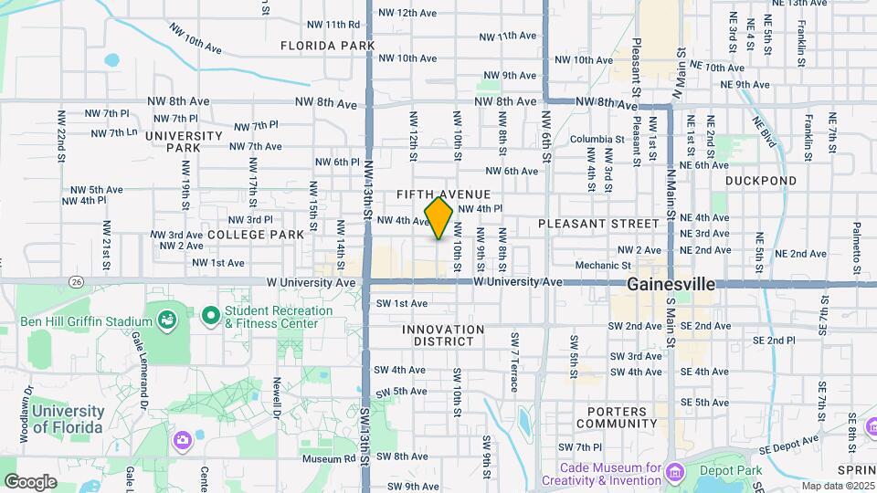 203 NW 11th St Map and Location Details