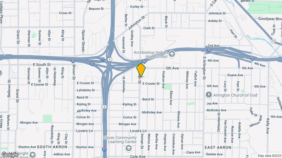 669 Inman St Map and Location Details