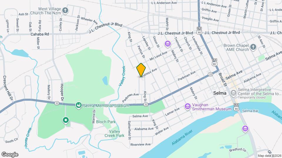 112 Furniss Ave Map and Location Details