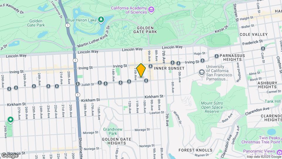 512 Judah St Map and Location Details