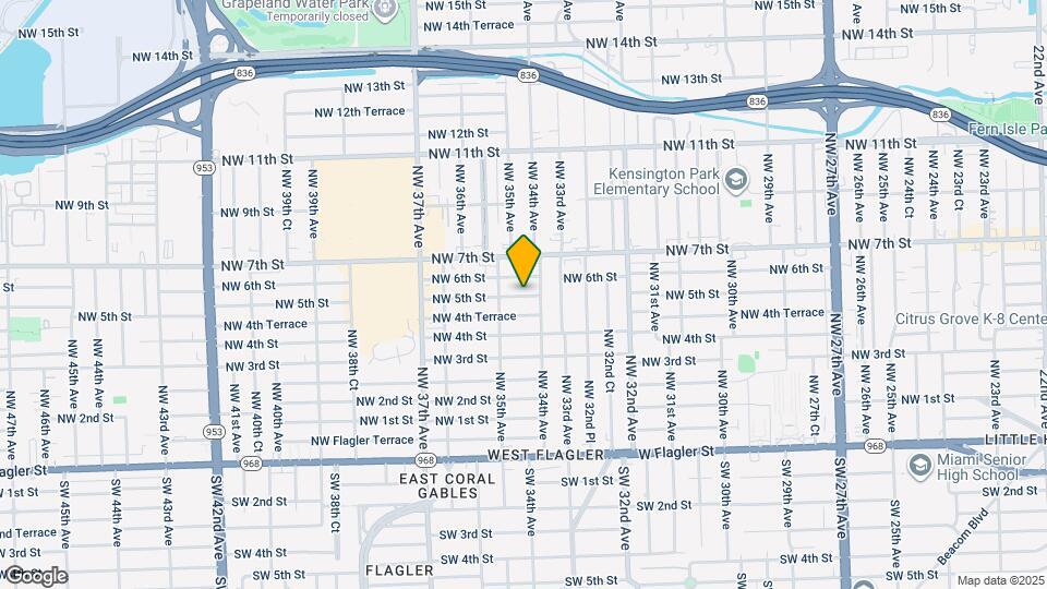 3429 NW 5th St Map and Location Details
