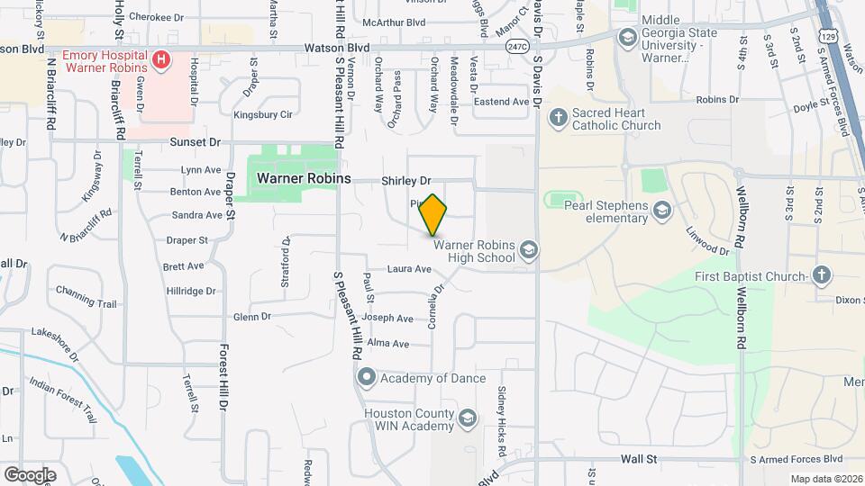 271 Peachtree Cir Mapa y Detalles de la Ubicación