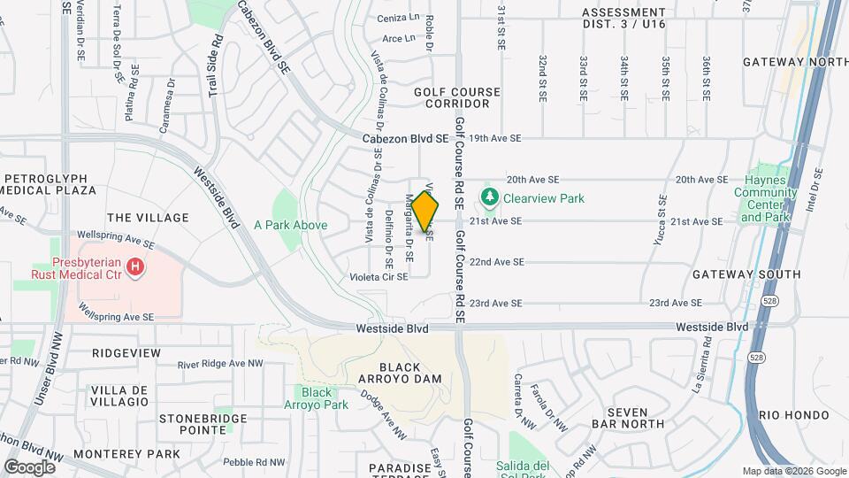 2631 Violeta Cir SE Map and Location Details