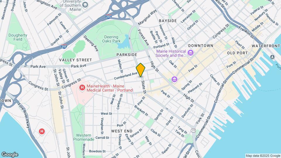 33 Deering St Map and Location Details
