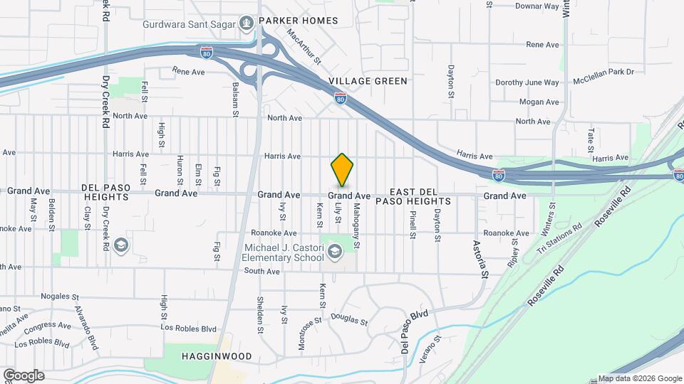 3800 Lily St Map and Location Details