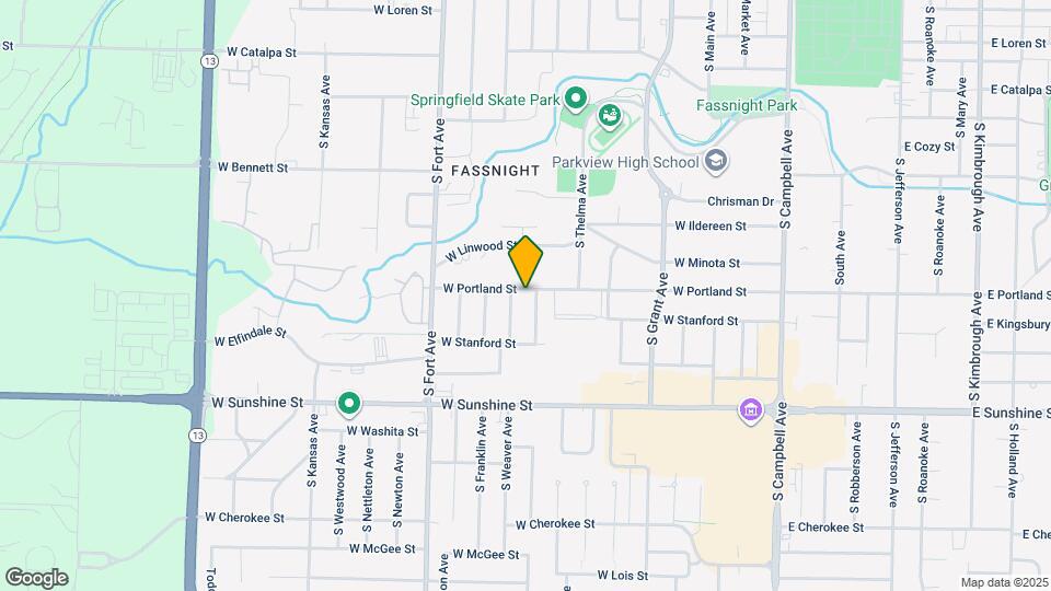 1026 W Portland St Map and Location Details
