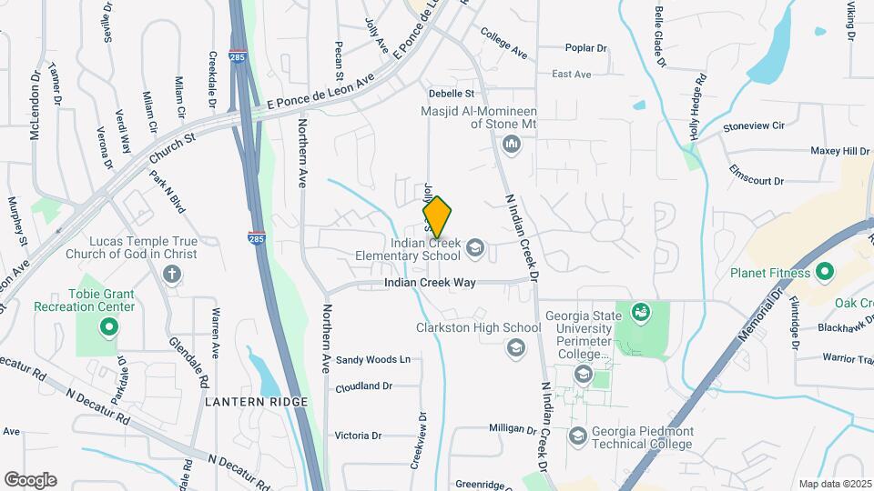 3600 Indian Creek Way Map and Location Details