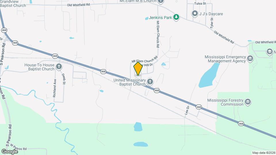 404 Silver Hill Dr Map and Location Details