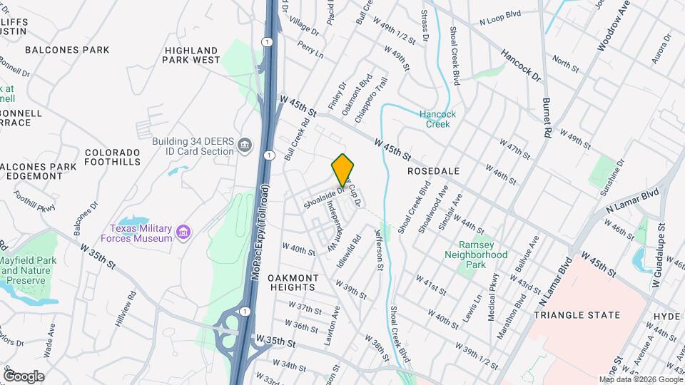 4500 Freedom Dr Map and Location Details