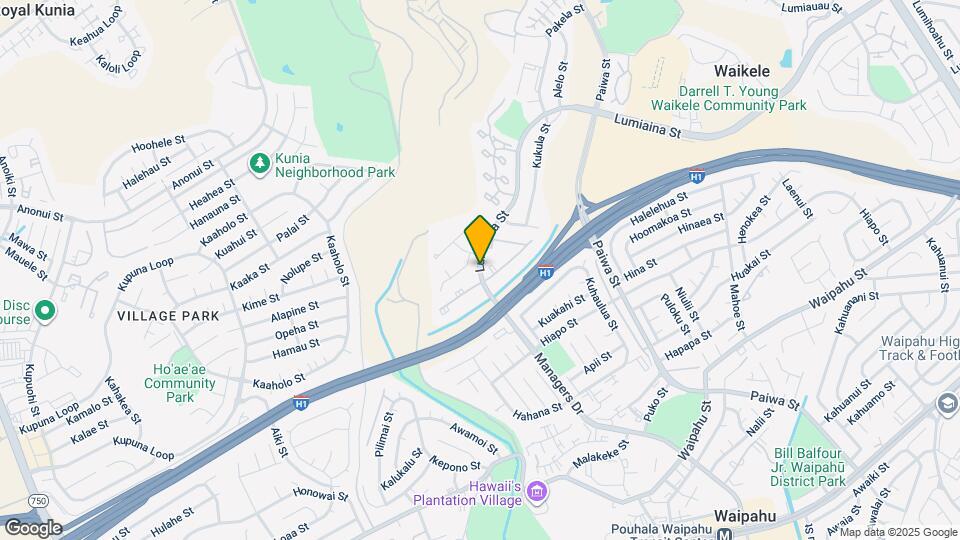 94-1194 Kipa'a Pl Map and Location Details