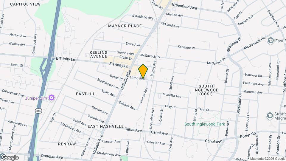 1122 Litton Ave, Unit 319 Mapa y Detalles de la Ubicación