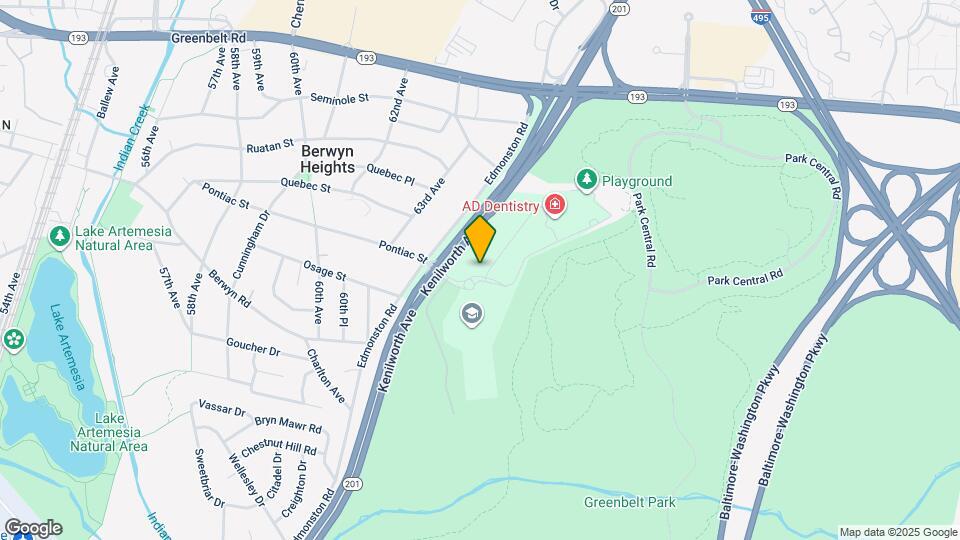 5944 Westchester Park Dr Map and Location Details