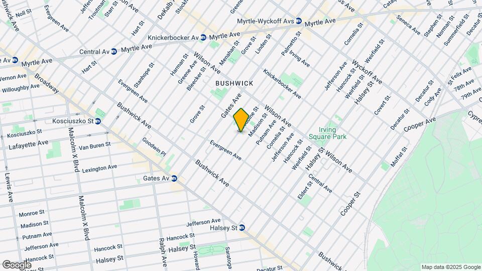140 Woodbine Street Map and Location Details