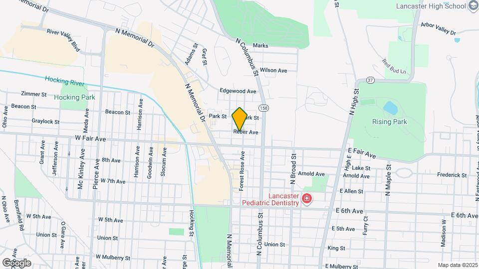 306 Reber Ave Mapa y Detalles de la Ubicación