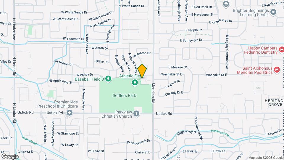 Settler's Villiage Map and Location Details