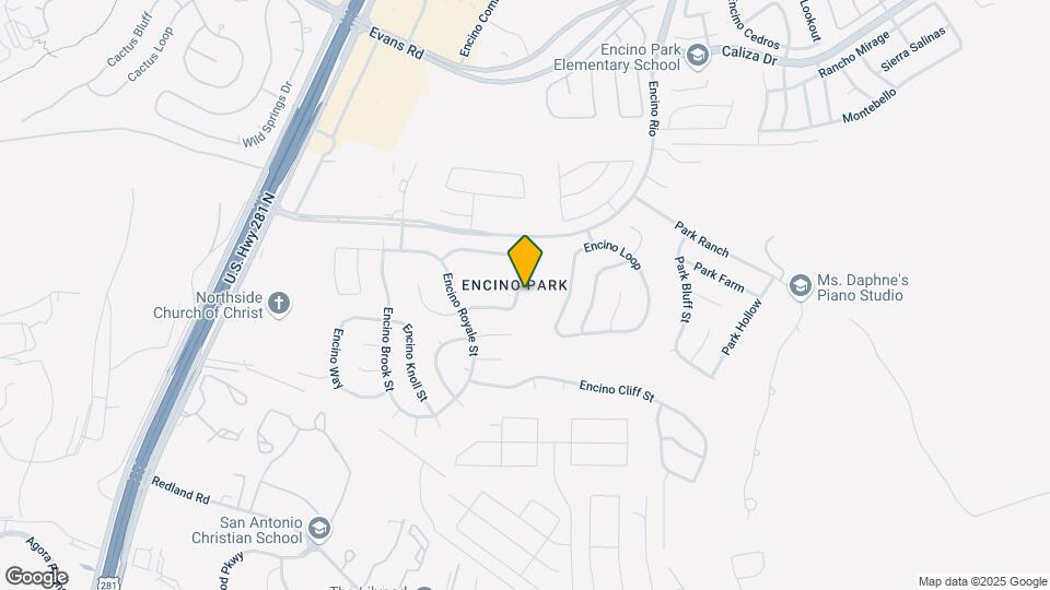 19914 Encino Moss St Map and Location Details
