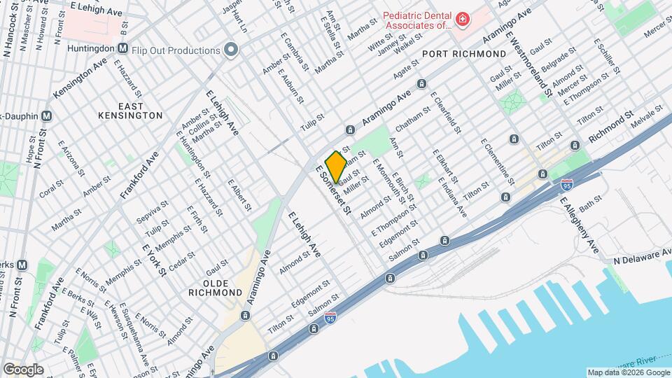 2501 E Somerset St Map and Location Details