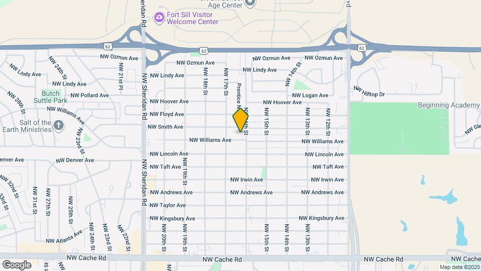 1605 NW Williams Ave Map and Location Details