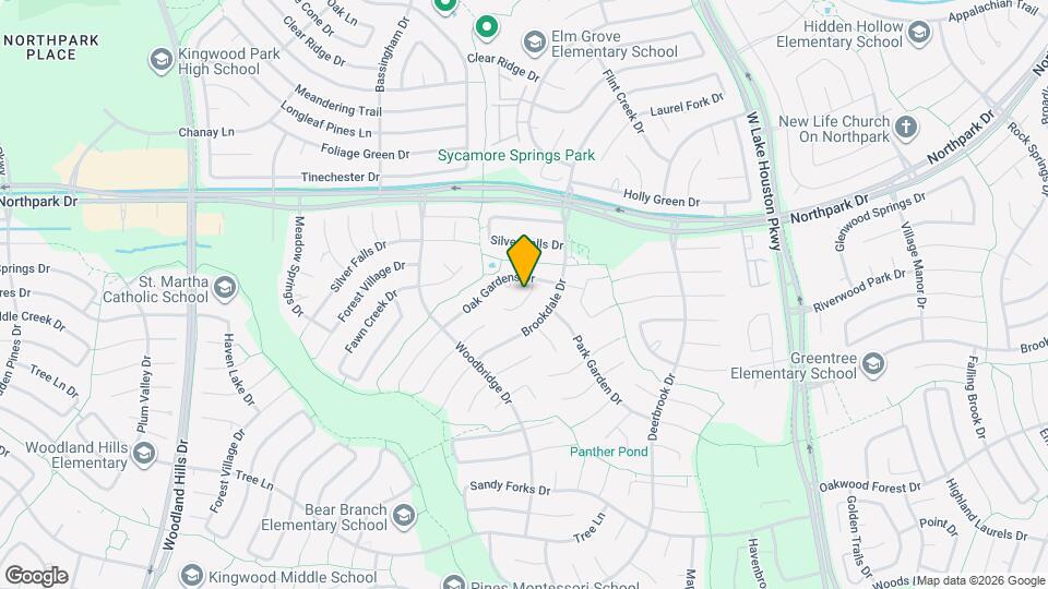 4131 Valley Haven Dr Map and Location Details