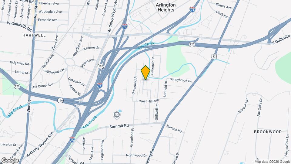 7860 Glenorchard Dr, Unit Glen orchard drive Map and Location Details