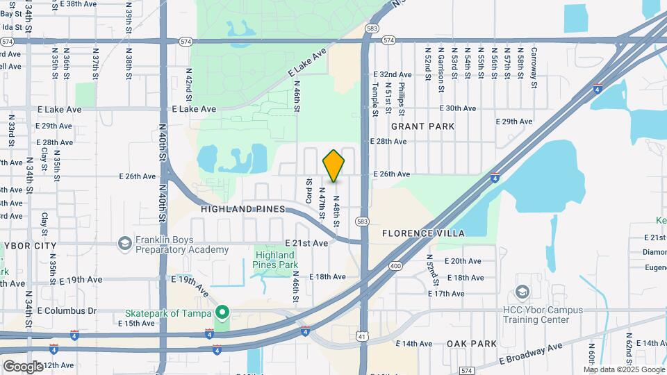 3216 N 48th St Map and Location Details
