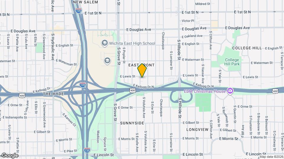 410 S Estelle St Map and Location Details